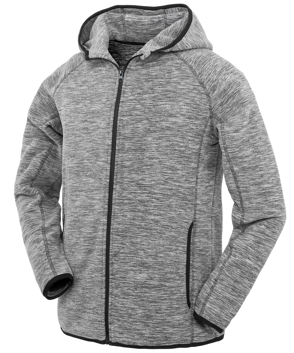 Spiro S245M Men's Microfleece Hoodie - COOZO