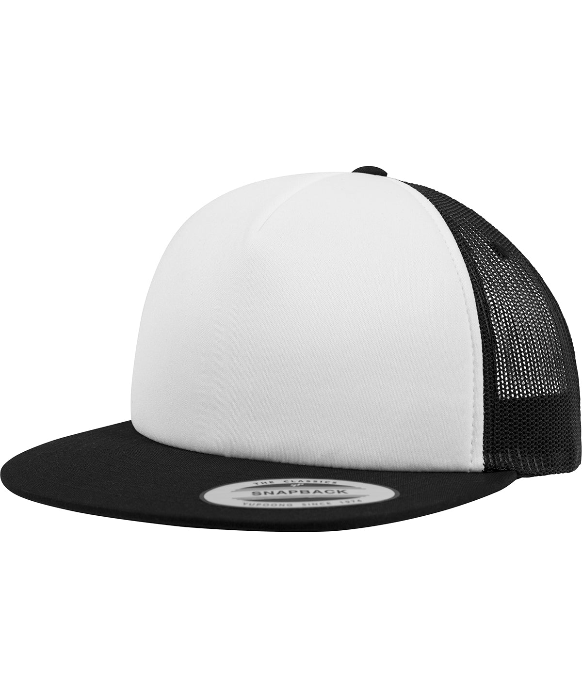 Flexfit YP076 Foam trucker with white front - COOZO