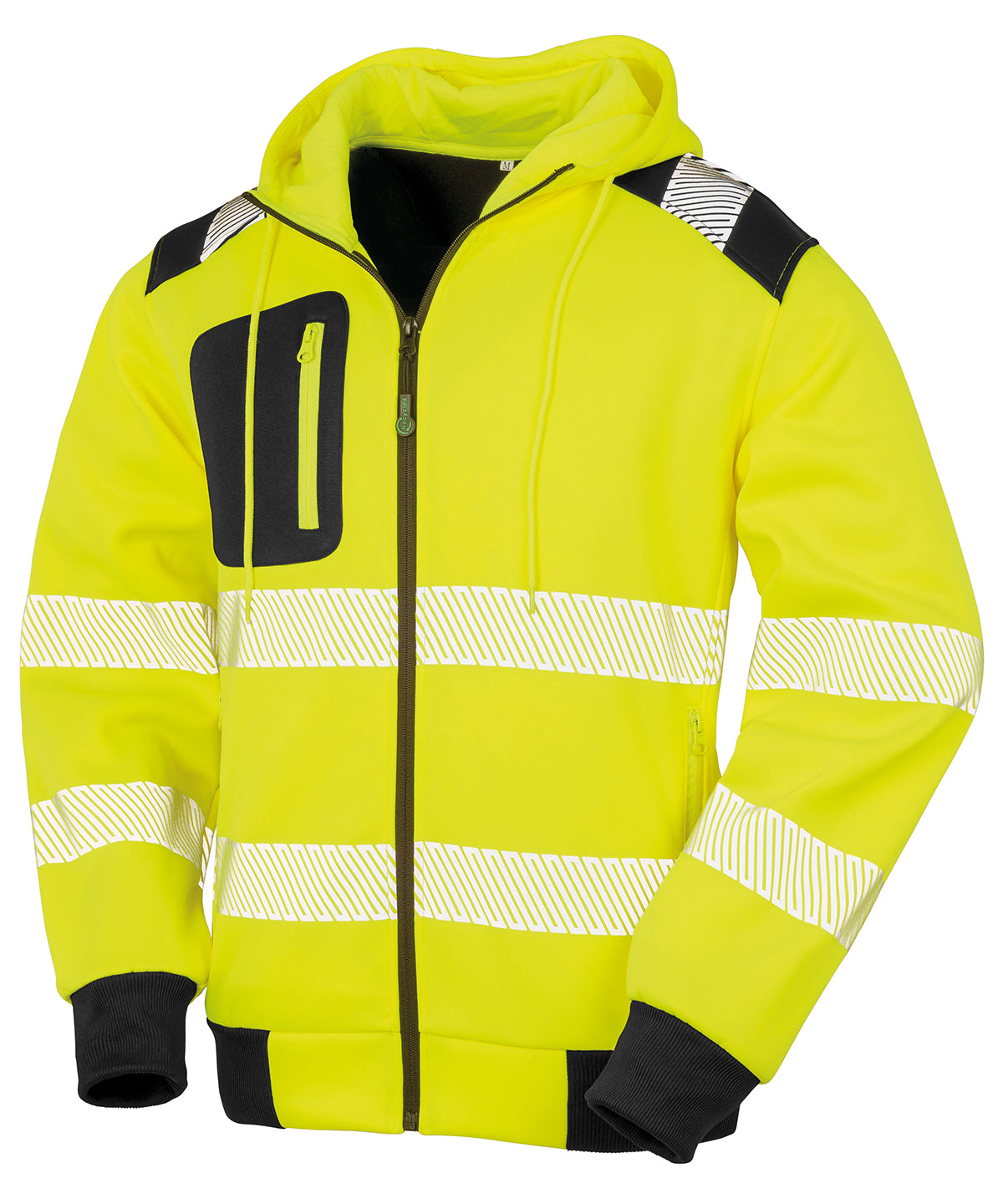 Result R503X Recycled Robust Zipped Safety Hoody - COOZO