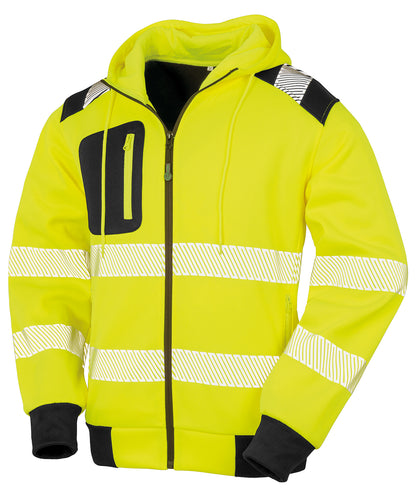 Result R503X Recycled Robust Zipped Safety Hoody - COOZO