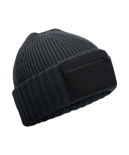 Beechfield B334R Zip patch beanie - COOZO