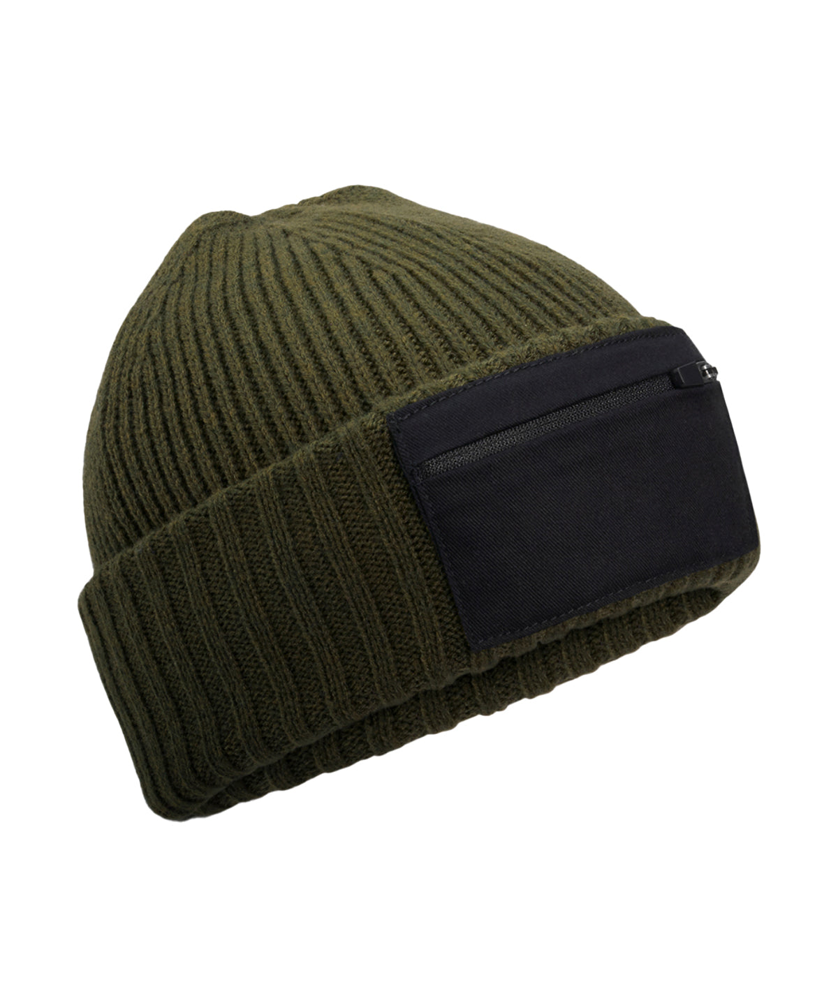Beechfield B334R Zip patch beanie - COOZO