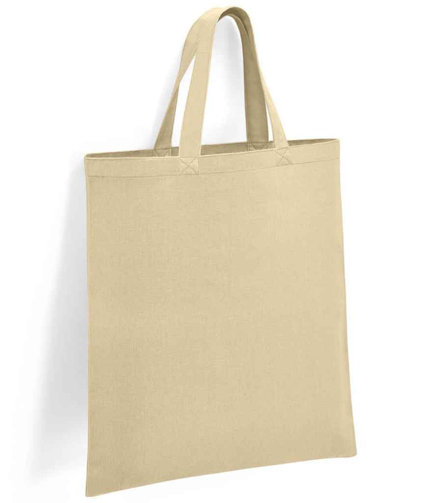 Brand Lab BR052 Organic Cotton Short Handle Shopper
