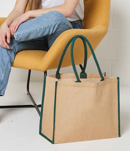 COOZO Jute Tipped Shopper - COOZO