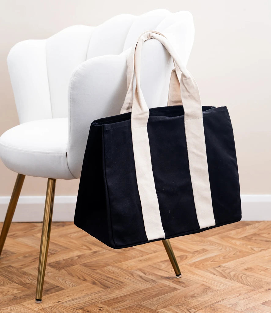 COOZO-Brand Lab 100% Canvas Wrap Tote