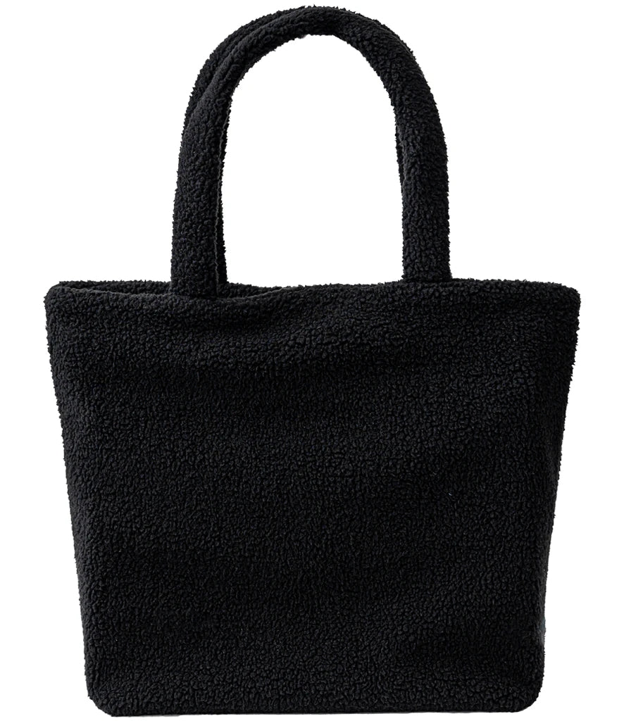 Brand Lab BR301 Borg Fleece Shopper Tote Bag