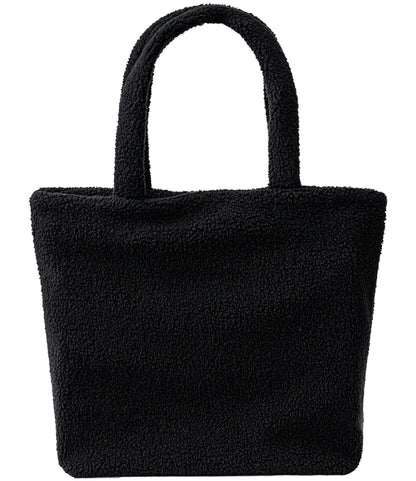 Brand Lab BR301 Borg Fleece Shopper Tote Bag