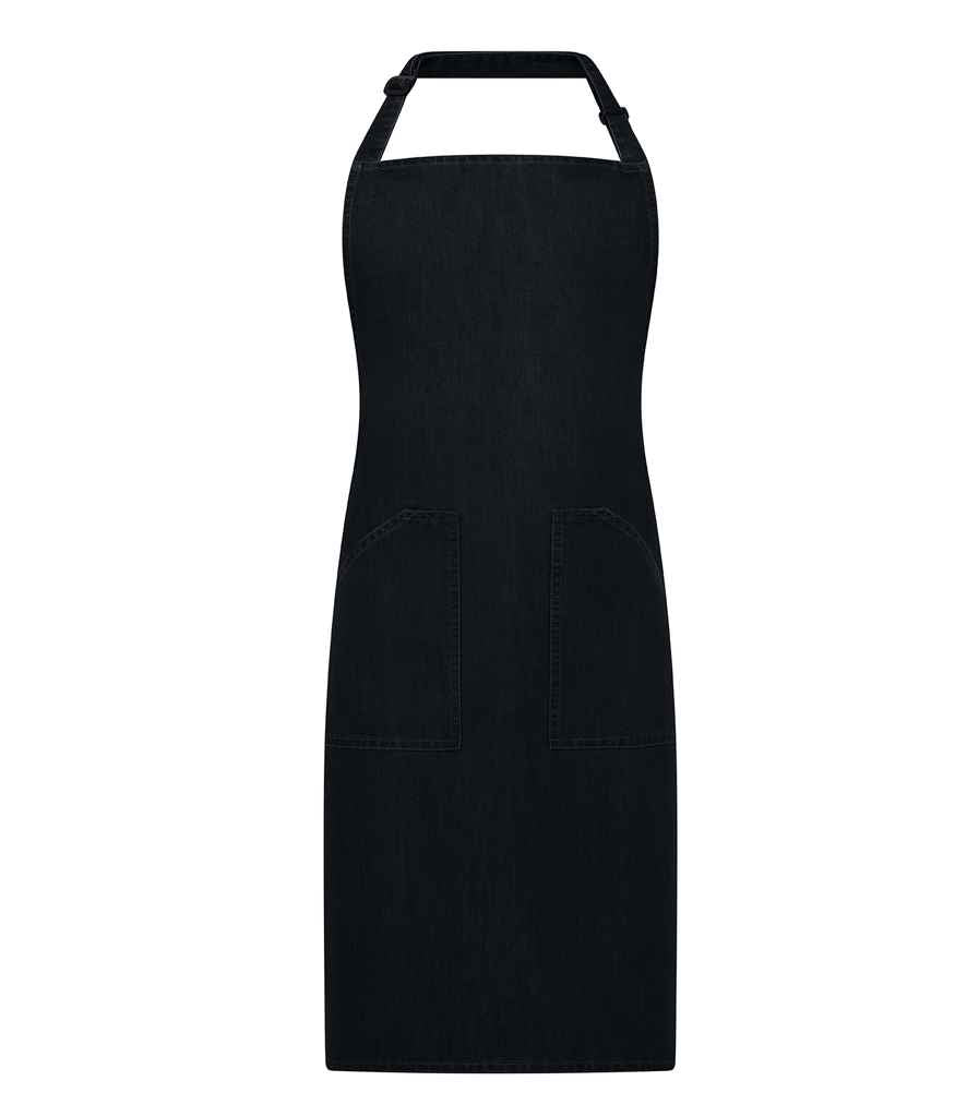 Brand Lab BR504 Denim Adjustable Bib Pocket Apron
