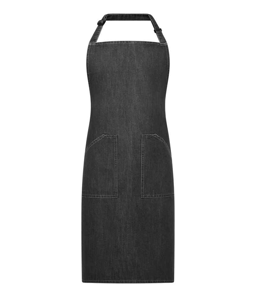 Brand Lab BR504 Denim Adjustable Bib Pocket Apron