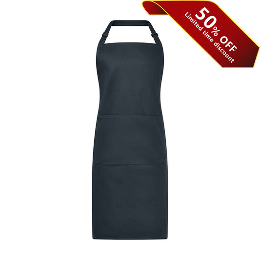 Brand Lab BR550 Organic/Recycled Bib Pocket Apron
