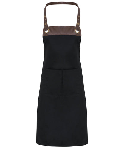 Premier PR123 Espresso Bib Apron - COOZO