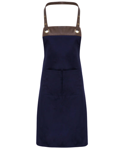 Premier PR123 Espresso Bib Apron - COOZO