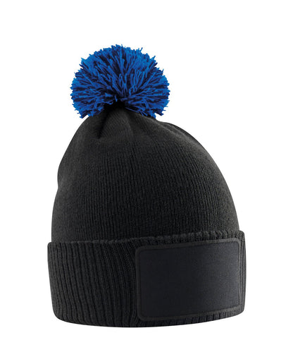 Beechfield B443B Kids Snowstar Patch Beanie