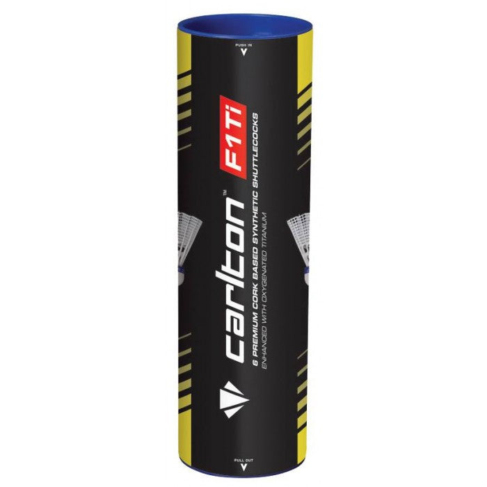 Dunlop / Slazenger BSHCF1 Carlton Shuttles F1 White - COOZO