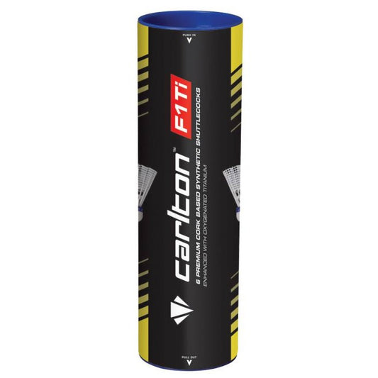 Dunlop / Slazenger BSHCF1 Carlton Shuttles F1 White - COOZO