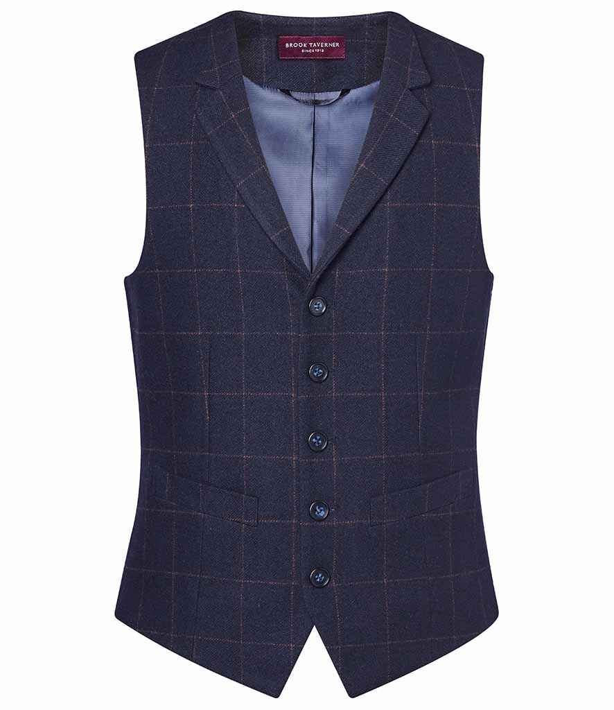 Brook Taverner BT1463 BK520 Memphis Waistcoat - COOZO