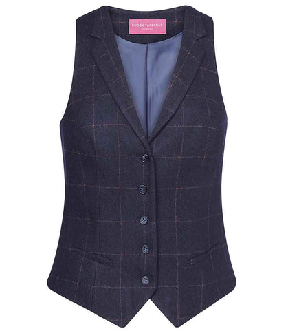 Brook Taverner BT2310 BK521 Ladies Nashville Waistcoat - COOZO