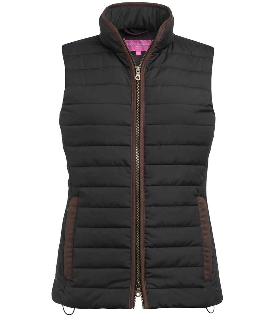 Brook Taverner BT2377 Ladies Madison Quilted Gilet - COOZO