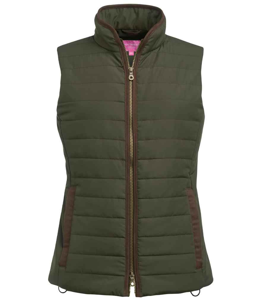 Brook Taverner BT2377 Ladies Madison Quilted Gilet - COOZO