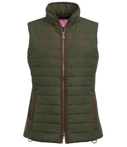Brook Taverner BT2377 Ladies Madison Quilted Gilet - COOZO