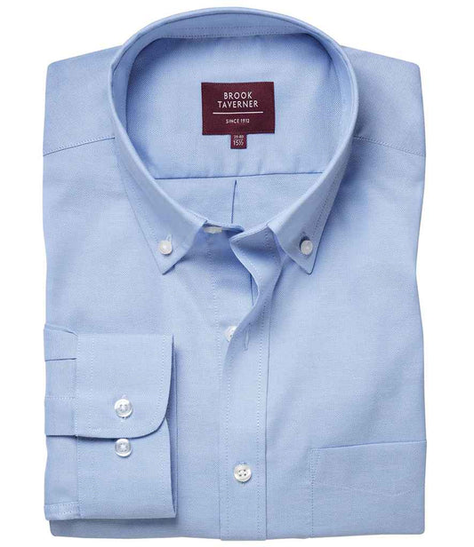 Brook Taverner BT4050 Whistler Long Sleeve Oxford Shirt - COOZO