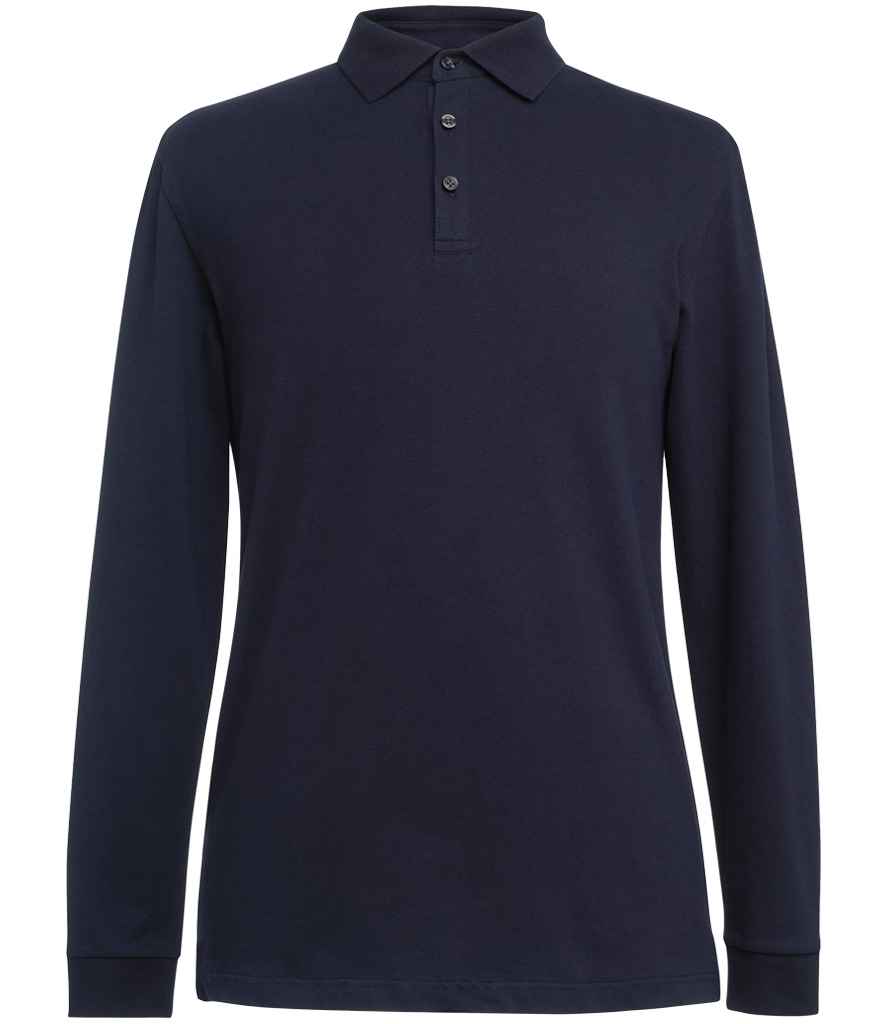 Brook Taverner BT4222 Frederick Long Sleeve Polo Shirt - COOZO