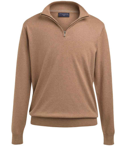 Brook Taverner BT4567 Copenhagen 1/4 Zip Jumper - COOZO