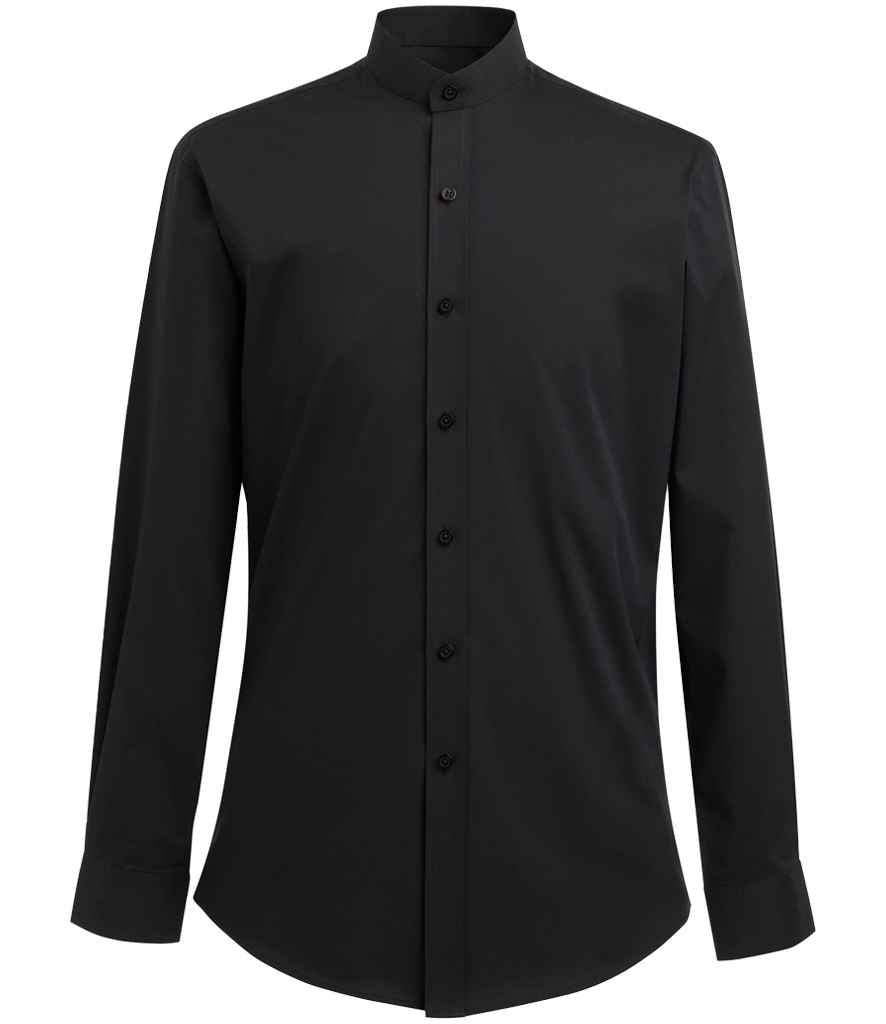 Brook Taverner BT4571 Volterra Grandad Collar Shirt - COOZO