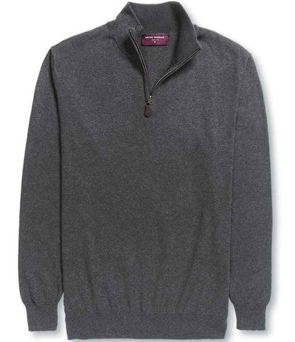 Brook Taverner BT7898 Dallas Zip Neck Sweater - COOZO