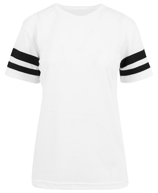 COOZO Ladies Mesh Stripe T-Shirt - COOZO