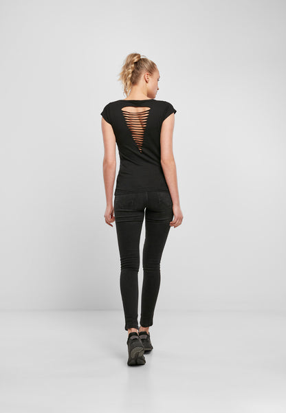 COOZO Ladies Back Cut T-Shirt - COOZO