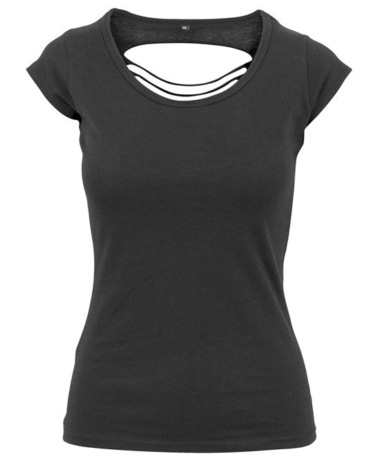COOZO Ladies Back Cut T-Shirt - COOZO
