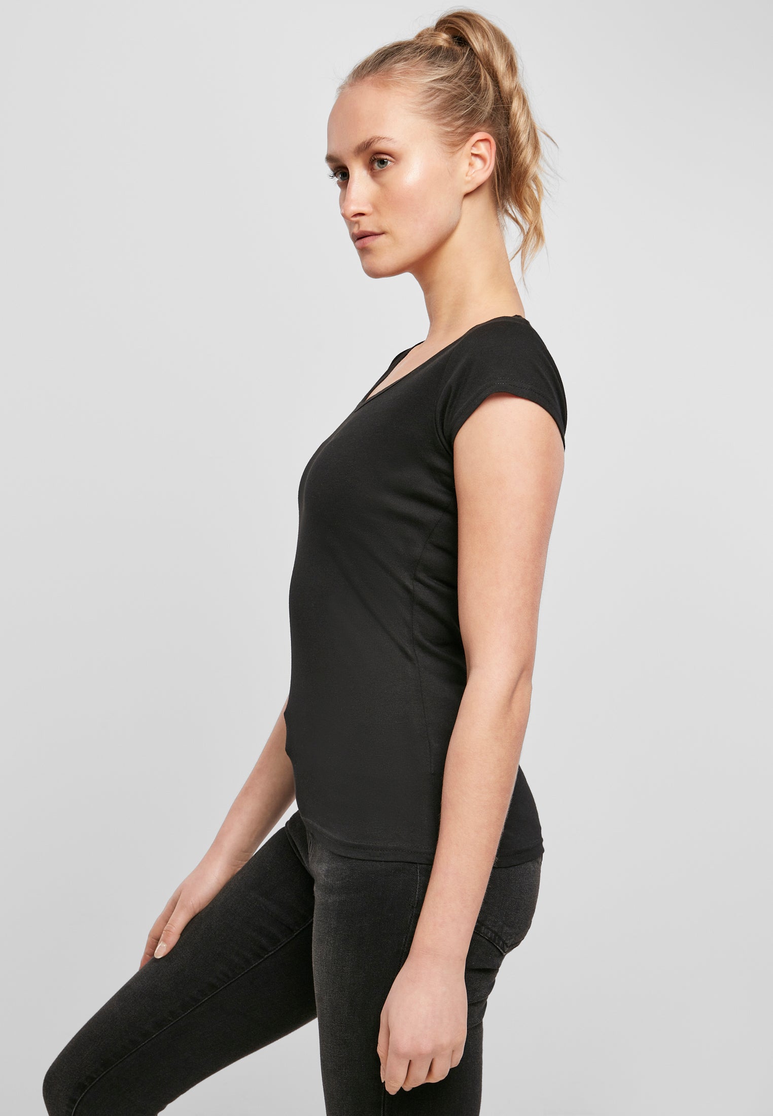 COOZO Ladies Back Cut T-Shirt - COOZO