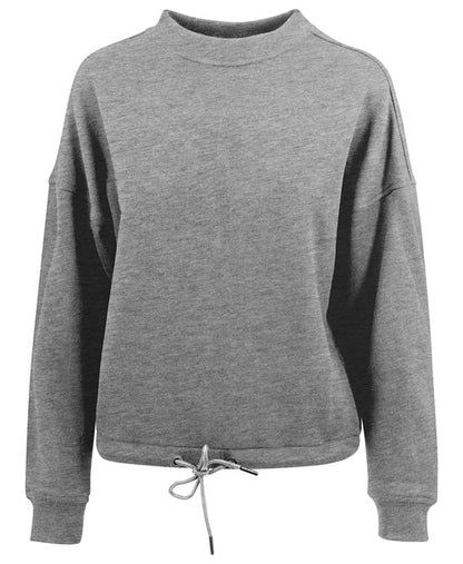 COOZO Ladies Oversize Crew Neck Sweatshirt - COOZO