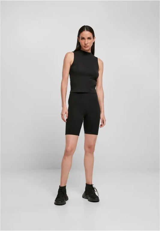 COOZO-Build your Brand Women's high waist cycle shorts (BY184)