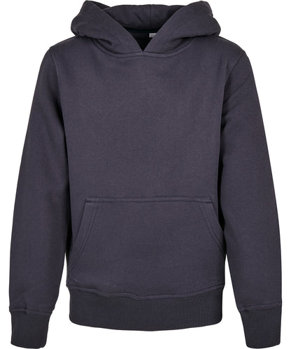 Build Your Brand BY185 Organic kids basic hoodie - COOZO