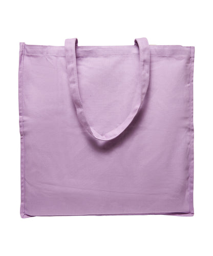 Build Your Brand BY202 Oversized canvas tote bag - COOZO