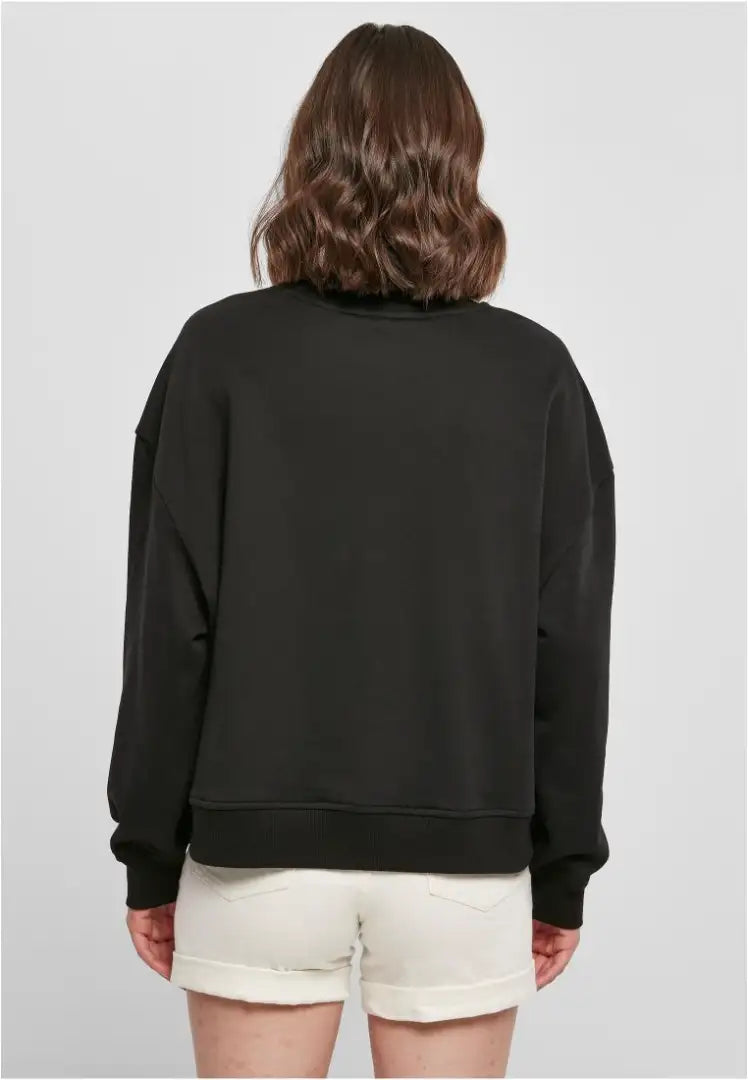 COOZO-Build your Brand Women¡¯s oversized crew neck sweatshirt (BY212)