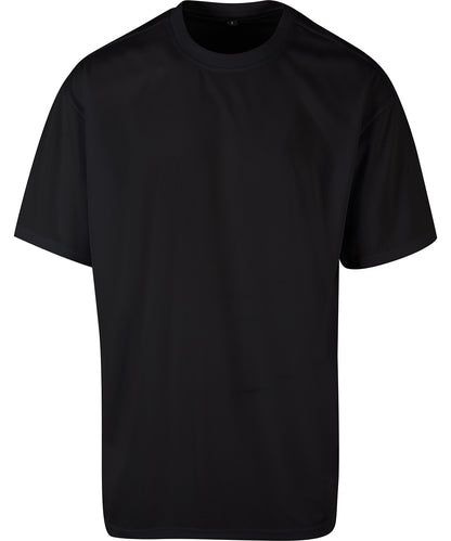 Build Your Brand BY249 Men's E sports tee crew neck oversized fit 100% Polyester - COOZO