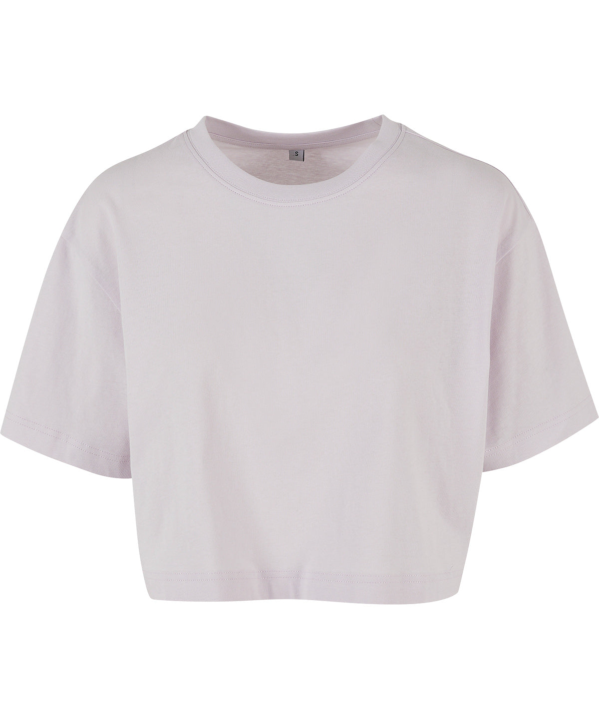 Build Your Brand BY264 100% Cotton Women’s short oversized sporty crew neck tee - COOZO