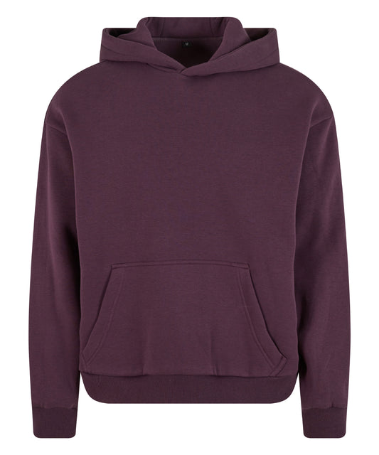 Build Your Brand BY284 Fluffy hoodie Other Colours - COOZO