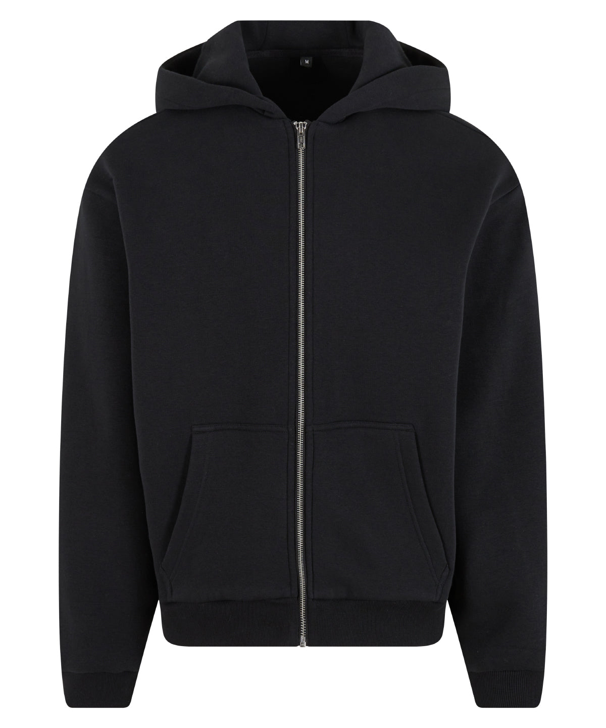 Build Your Brand BY285 Fluffy zip hoodie - COOZO