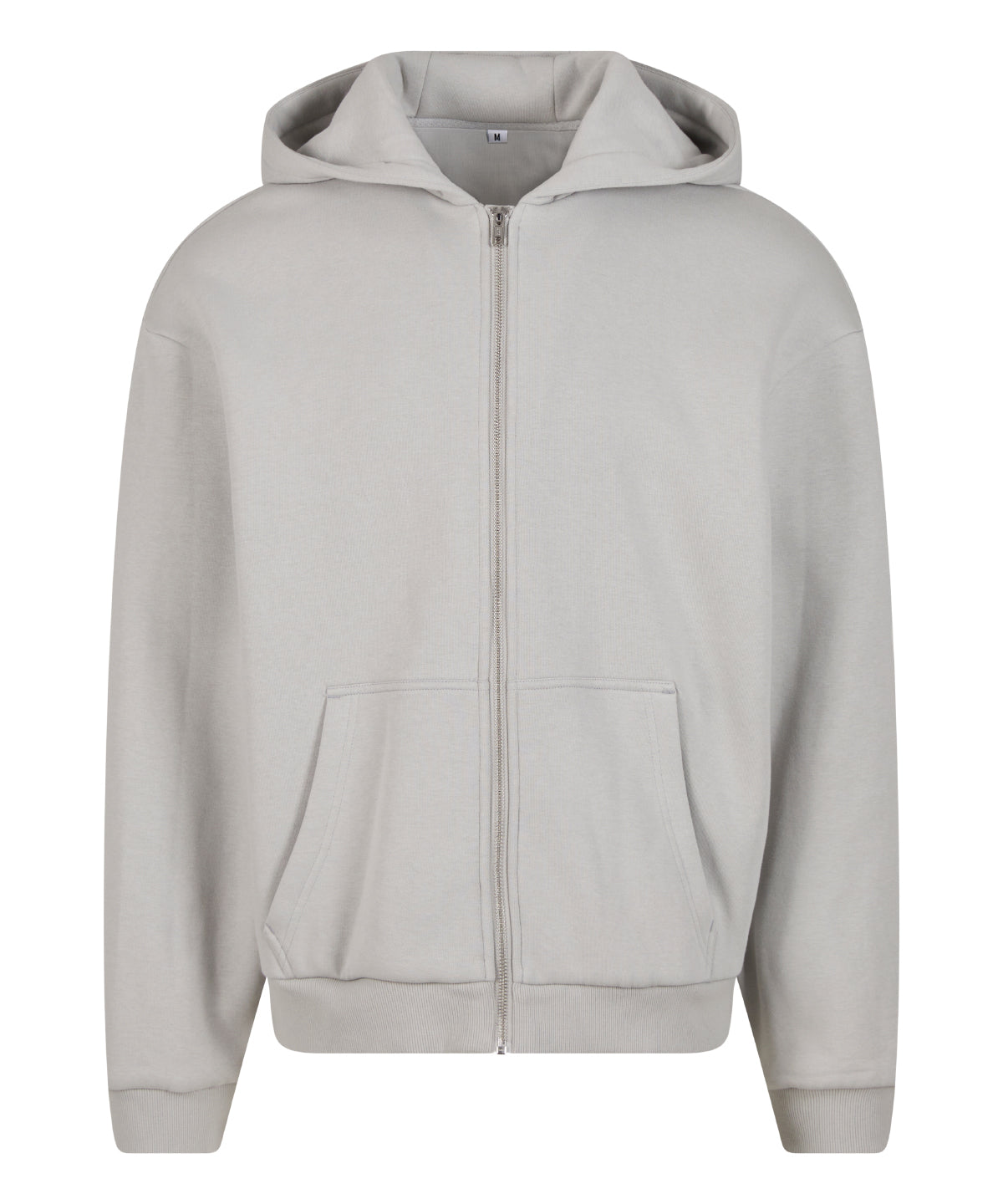 Build Your Brand BY285 Fluffy zip hoodie - COOZO