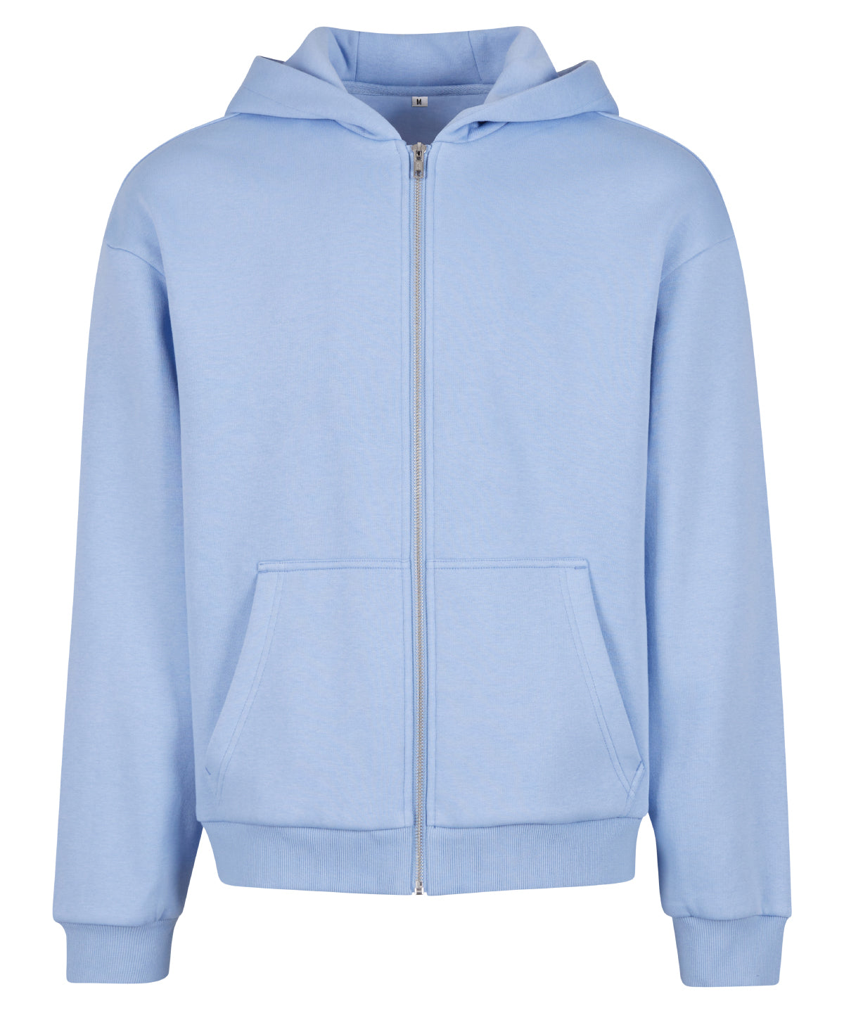 Build Your Brand BY285 Fluffy zip hoodie - COOZO