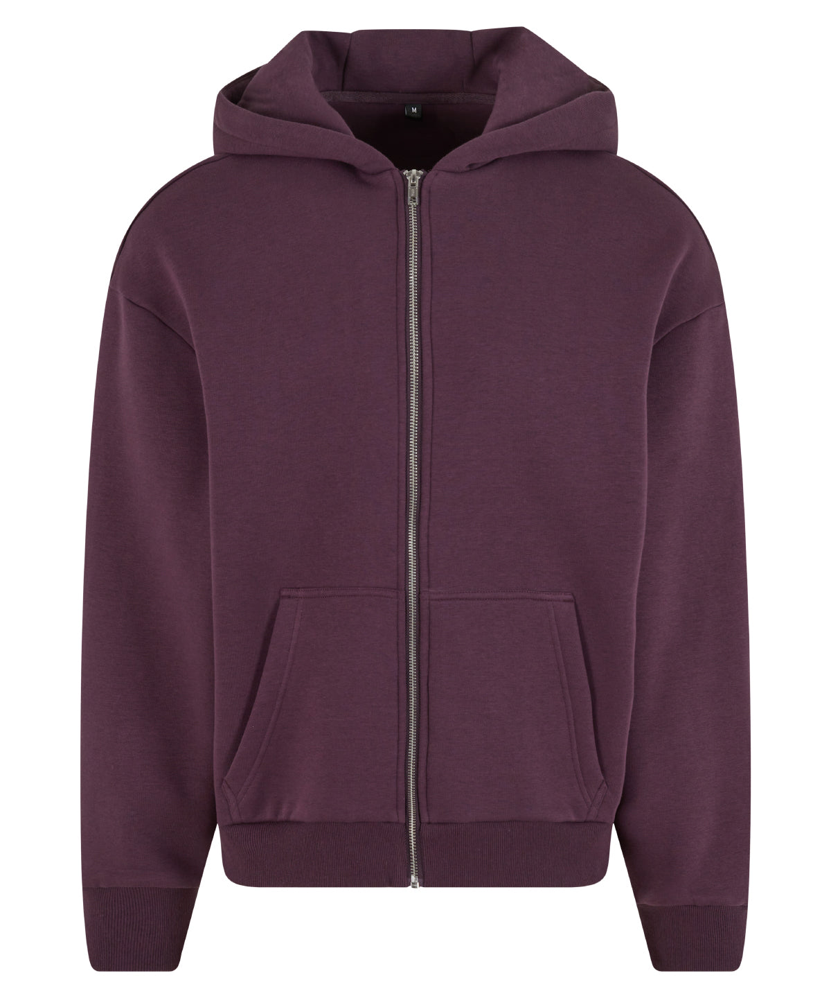 Build Your Brand BY285 Fluffy zip hoodie - COOZO