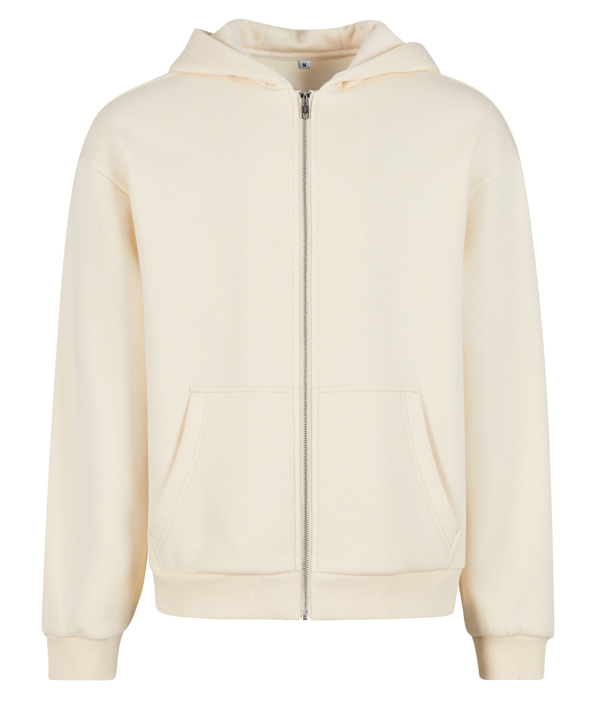 Build Your Brand BY285 Fluffy zip hoodie - COOZO