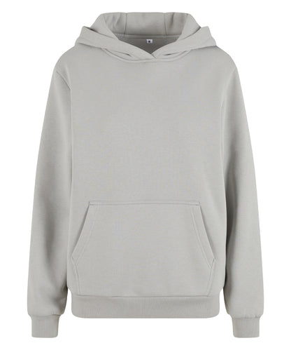 Build Your Brand BY289 Womens fluffy hoodie - COOZO