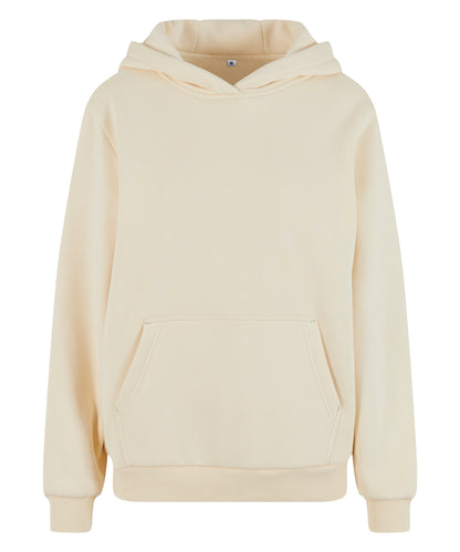 Build Your Brand BY289 Womens fluffy hoodie - COOZO