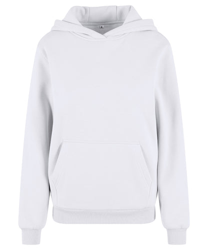 Build Your Brand BY289 Womens fluffy hoodie - COOZO
