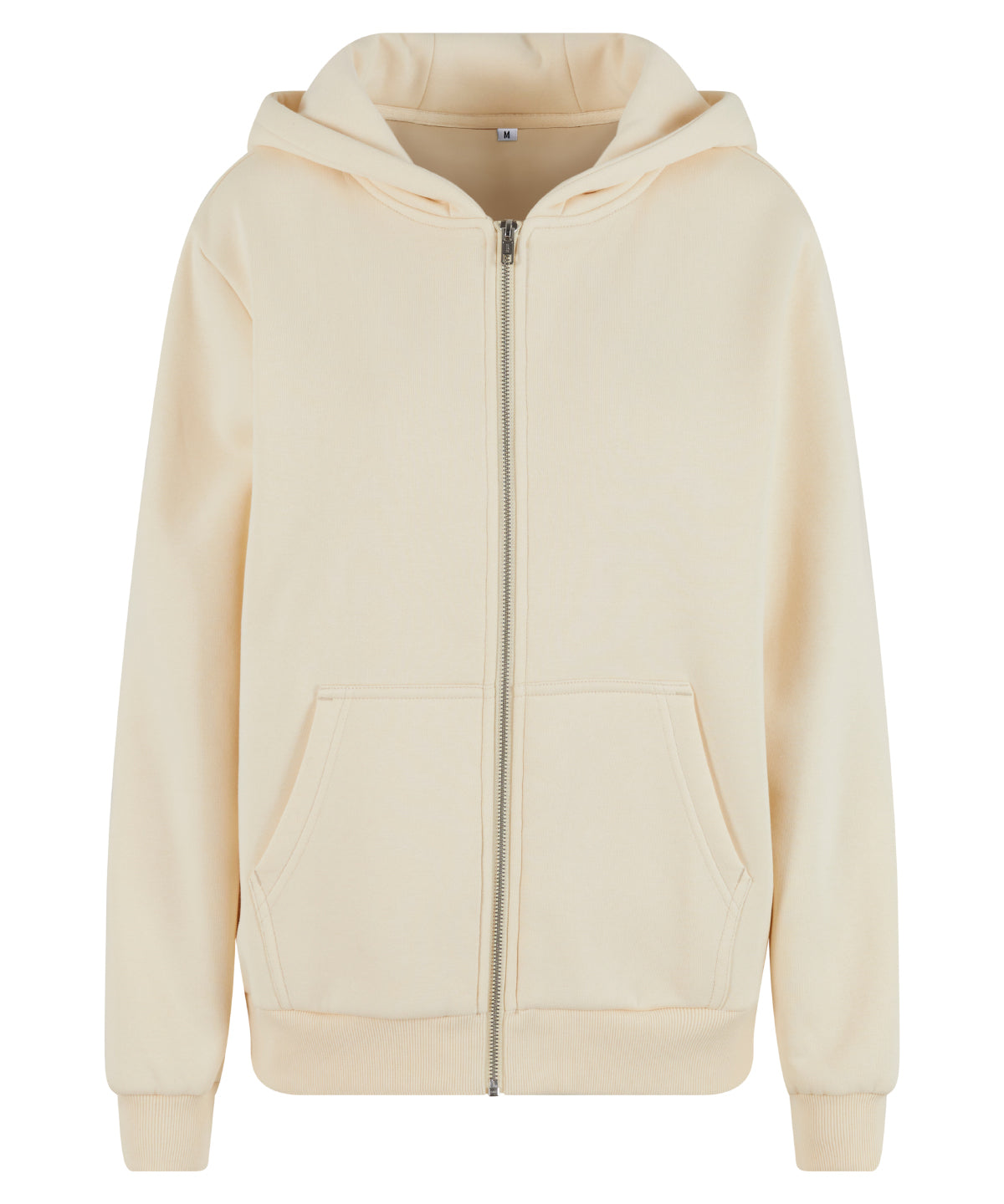 Build Your Brand BY290 Womens fluffy zip hoodie - COOZO